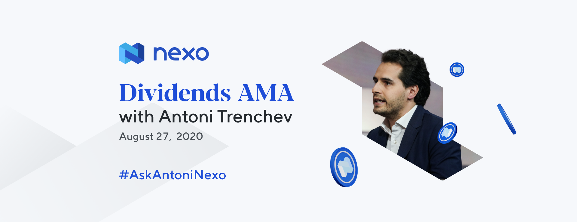 Ask Nexo Anything: An AMA with Antoni Trenchev on Dividends and Much More