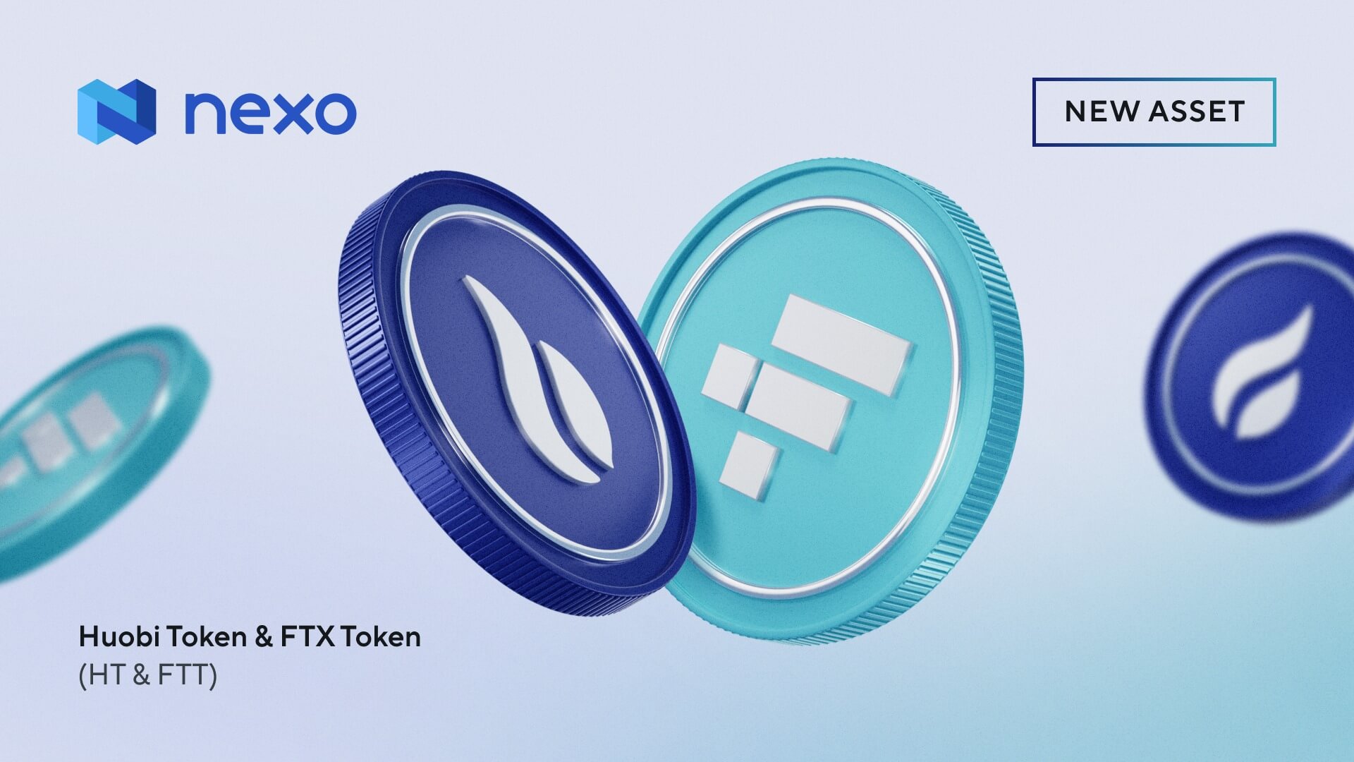 New Exchange Tokens: FTT and HT Join Nexo
