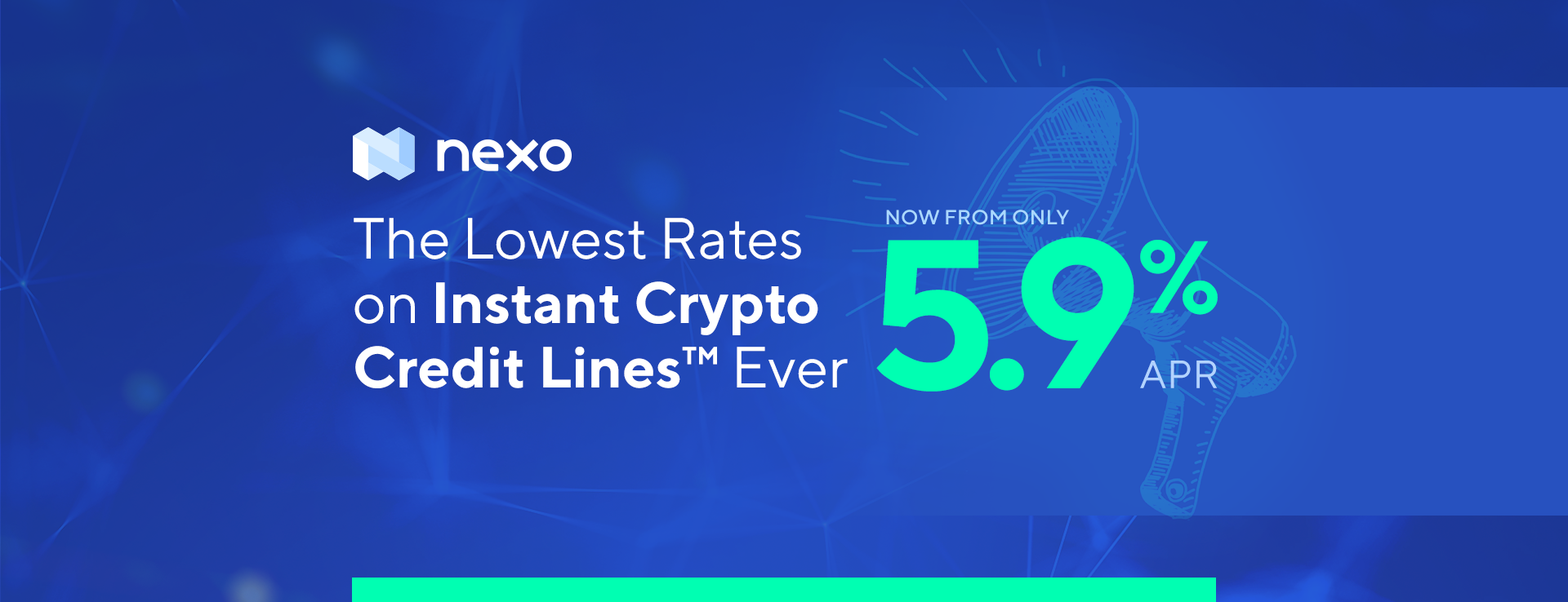 Nexo Cuts Borrowing Rates to 5.9% APR After Securing Cost-Efficient Institutional Financing