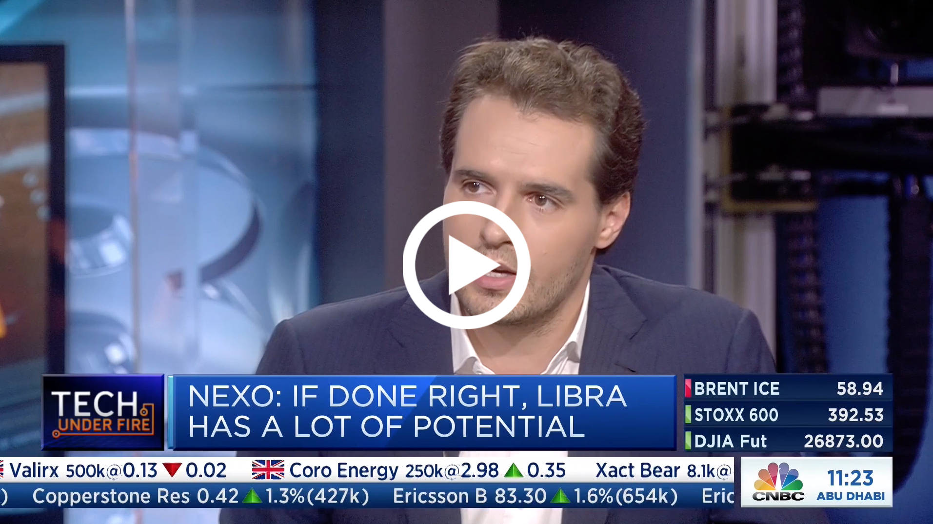 Nexo’s Antoni Trenchev on CNBC Weighing in of Libra, BTC’s Intrinsic Value and Tokenizing Gold