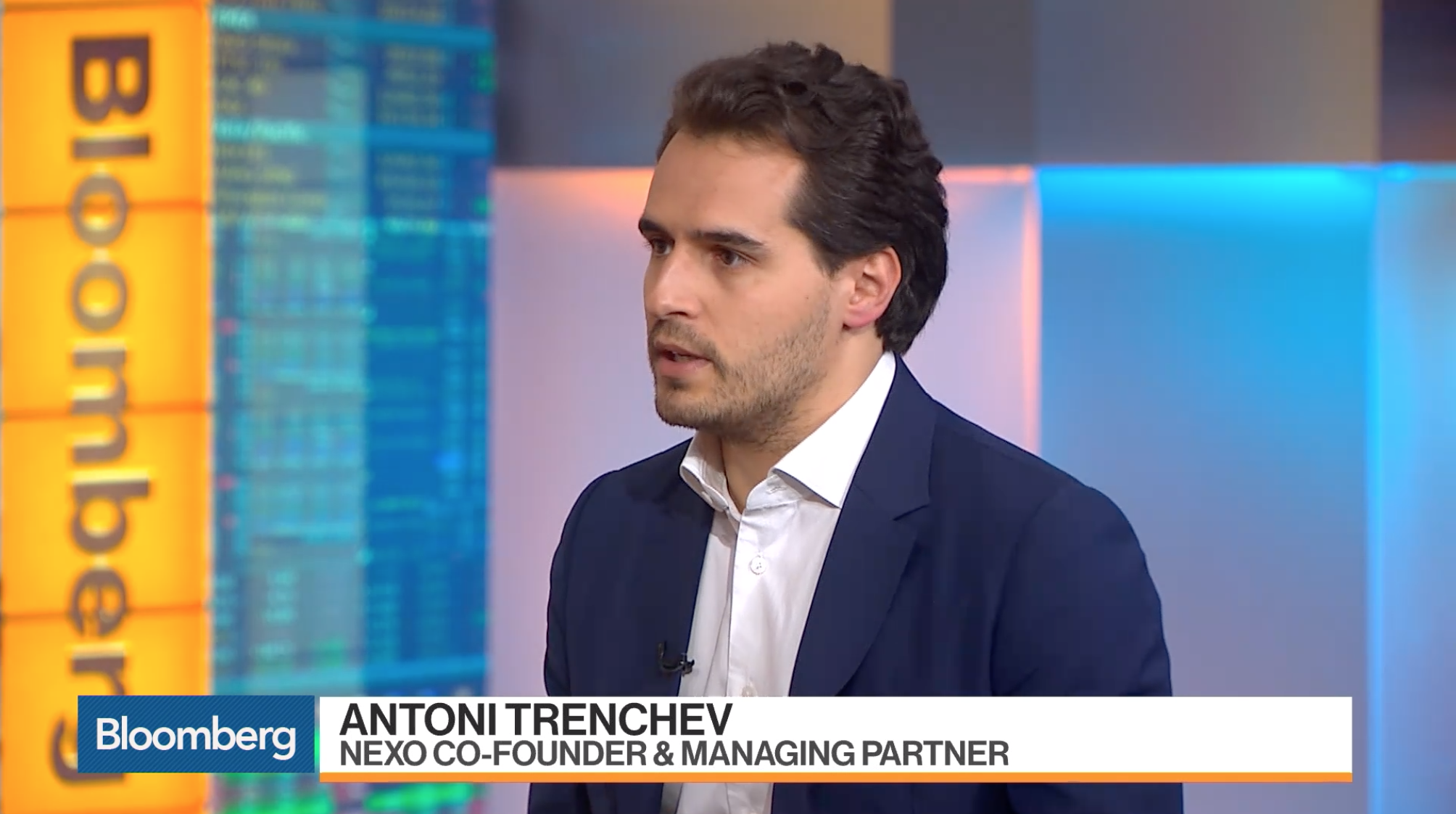 Nexo’s Managing Partner Antoni Trenchev on Bloomberg