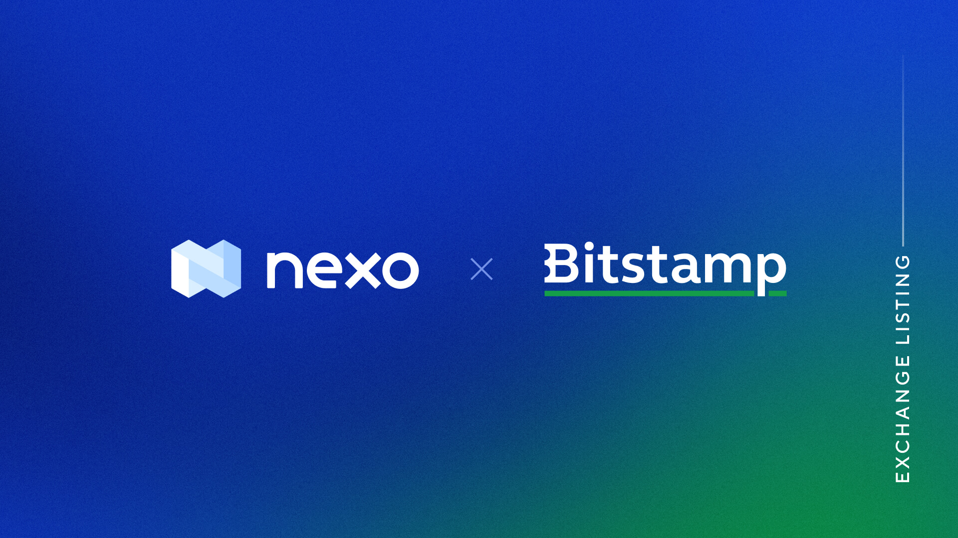 The NEXO Token Is Now Available on Bitstamp!