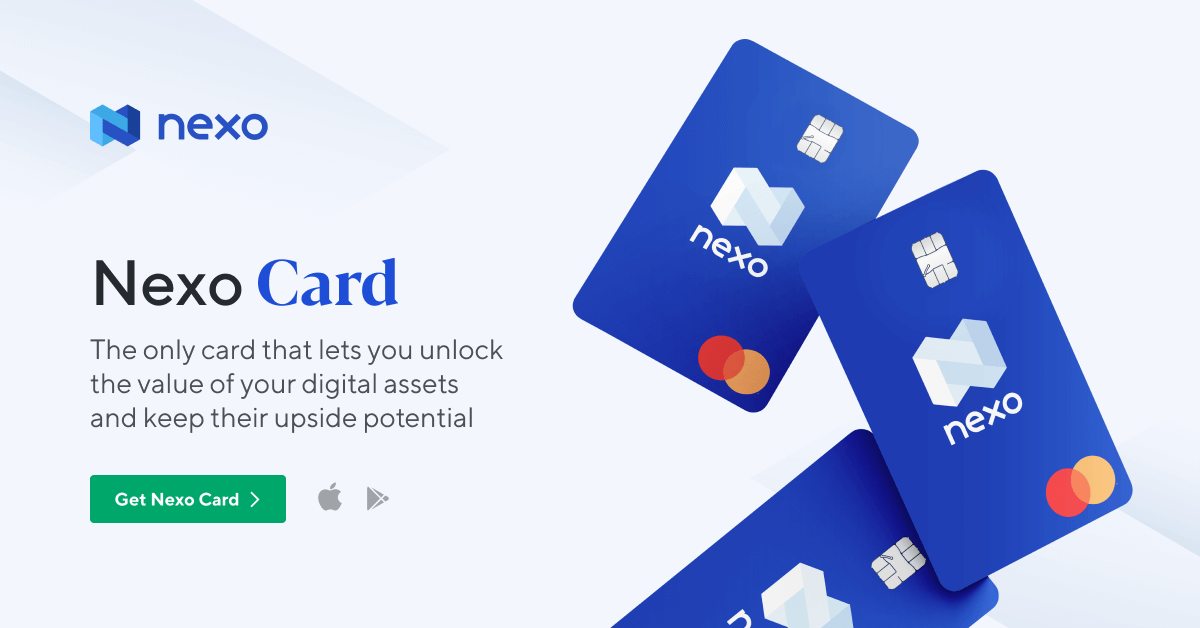 Tarjeta de crédito Nexo • Gaste el valor de sus criptomonedas • Nexo